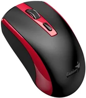 Myszki - Genius ECO-8150, czarno-czerwona, optyczna, 1200DPI - miniaturka - grafika 1