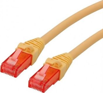 Roline ROLINE UTP Patchcord Cat.6 Component Level, LSOH, żółty, 3 m