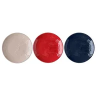 Talerze - Talerz deserowy Carols 20 cm mix kolorów - miniaturka - grafika 1