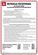 Instrukcje stanowiskowe BHP - DB008 INSTRUKCJA POSTĘPOWANIA NA WYPADEK POŻARU DLA BUDYNKÓW MIESZKALNYCH, FN - FOLIA SAMOPRZYLEPNA; (245X350MM) - miniaturka - grafika 1