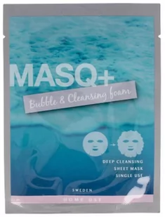 Środek czyszczący do twarzy Masq Plus Bubble &amp; Cleansing Foam 25 ml (7350079762402) - Kosmetyki do mycia twarzy - miniaturka - grafika 1