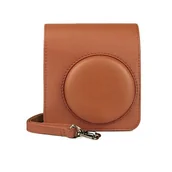 Akcesoria fotograficzne - Instax-FUJIFILM, pokrowiec do aparatu, Instax Mini 40 - brązowy - miniaturka - grafika 1