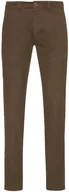 Spodenki męskie - BOSS Męskie spodnie Schino-Slim-O Trousers, Medium Brown217, 35 W/34 L - miniaturka - grafika 1