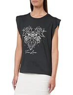 Koszulki i topy damskie - Inside Koszulka damska, Szary, M-XL - miniaturka - grafika 1