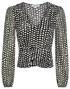 Morgan Koszulka damska, czarny, XS - Koszulki i topy damskie - miniaturka - grafika 1