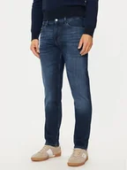 Spodnie męskie - Boss Jeansy Maine 50527031 Niebieski Regular Fit - BOSS - miniaturka - grafika 1