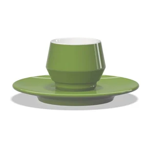 Filiżanka do kawy Club House Maniko 120 ml - Zielona - Filiżanki - miniaturka - grafika 1