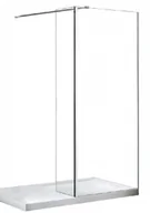 Ścianki i drzwi prysznicowe - BESCO PA-50-195-C śCIANKA PANEL AVEO AVEO DUE 50 BESCO PA-50-195-C - miniaturka - grafika 1