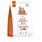 Sucha karma dla psów - Brit Care Dog Hypoallergenic Adult Medium Breed, jagnięcina i ryż - 3 kg - miniaturka - grafika 1