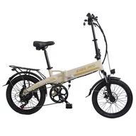 Rowery elektryczne - Orlms S9 Electric Bike 500W Motor 48V 13Ah Battery 20*1 95 inch Tires 55km/h Max Speed 50km Range Mechanical Disc Brakes - miniaturka - grafika 1