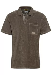 camel active Męski t-shirt 409960/1P58, khaki, XL, khaki, XL - Koszulki męskie - miniaturka - grafika 1