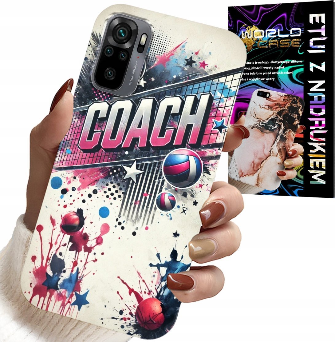 ETUI DO XIAOMI NOTE 10 / 10S - SIATKÓWKA COACH SIATKA OBUDOWA, PLECKI