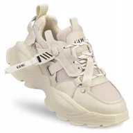 Sneakersy damskie - Buty Sportowe damskie Goe sneakersy wiosenne letnie skórzane JJ2N4082 38 - miniaturka - grafika 1