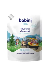 BOBINI Kids Mydło do rąk antybakteryjne REFILL 300ml - Kosmetyki kąpielowe dla dzieci - miniaturka - grafika 1