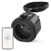 Gniazdka elektryczne - EMOS P5554 GoSmart Gniazdo Zigbee IP44 IP-3008F - miniaturka - grafika 1