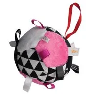 Zabawki sensoryczne - Hencz Toys Piłeczka różowa 341 - miniaturka - grafika 1