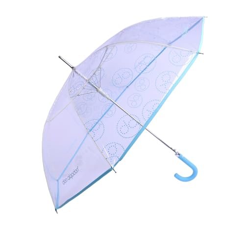 DON ALGODON Parasol damski – odporny na wiatr, automatyczne otwieranie, elegancki i trwały design, Niebieska