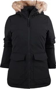 Adidas Kurtka damska adidas Parka Hooded Fur czarna IJ8260 M - Kurtki i kamizelki sportowe damskie - miniaturka - grafika 1