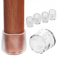 Meble modułowe i akcesoria - Nakładki Na Nogi Krzesła Silikonowe 25Mm 4Szt - miniaturka - grafika 1