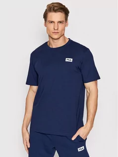 Koszulki męskie - Fila T-Shirt Bitlis FAM0081 Granatowy Regular Fit - grafika 1