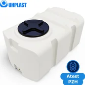 Zbiorniki na deszczówkę - UHP Zbiornik na wodę 300l UHP KUBATON SK-300 Biały - miniaturka - grafika 1