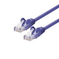 Patchcordy - LOGON PROFESSIONAL TCU55U100V kabel sieciowy Fioletowy 10 m Cat5e U/UTP (UTP) - miniaturka - grafika 1