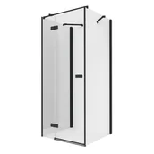 Kabiny prysznicowe - Kabina Prysznicowa Reflexa Black 120X100X200 - miniaturka - grafika 1