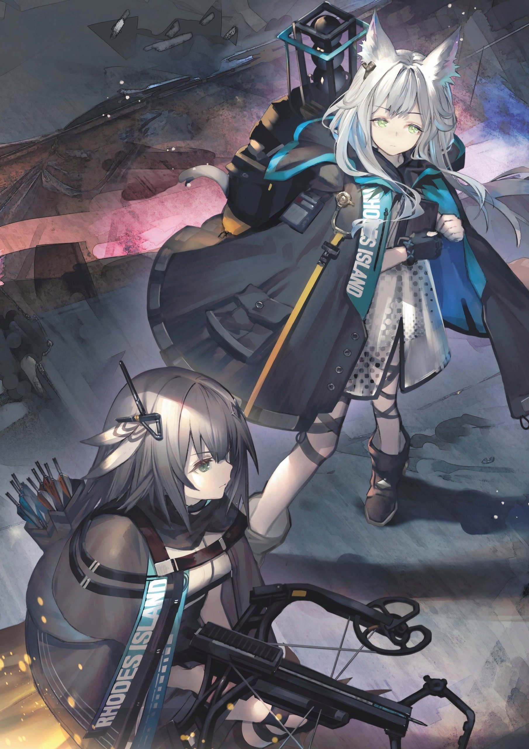Plakat A2 gra anime Arknights