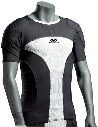 McDavid Męska koszulka piłkarska Hex Pro Style Extreme II czarny czarny/szary S