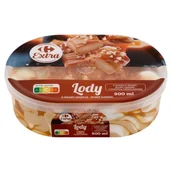 Lody i desery lodowe - Carrefour Extra Lody o smaku wanilia-słony karmel 900 ml - miniaturka - grafika 1
