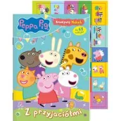 Książki edukacyjne - Z przyjaciółmi. Peppa Pig. Kreatywny maluch - miniaturka - grafika 1