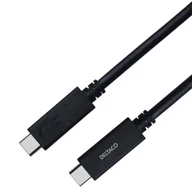 Pozostałe akcesoria sieciowe - DELTACO USBC-2002 USB 2.0 USB-C, KABEL DO ŁADOWANIA USB-C, 3A, 2M, CZARNY - miniaturka - grafika 1