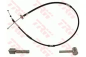Linki hamulca postojowego - TRW LINKA HAMULCA GCH2207 TOYOTA COROLLA 1.3 XLI 16V 88KM 92-95 [1580/1255MM] - miniaturka - grafika 1