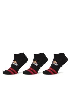 Ellesse Zestaw 3 par niskich skarpet damskich SAAC0876011N Czarny - Skarpetki damskie - miniaturka - grafika 1