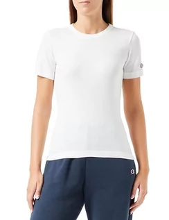 Koszulki i topy damskie - Champion T-Shirt Damski, Off White, M - grafika 1