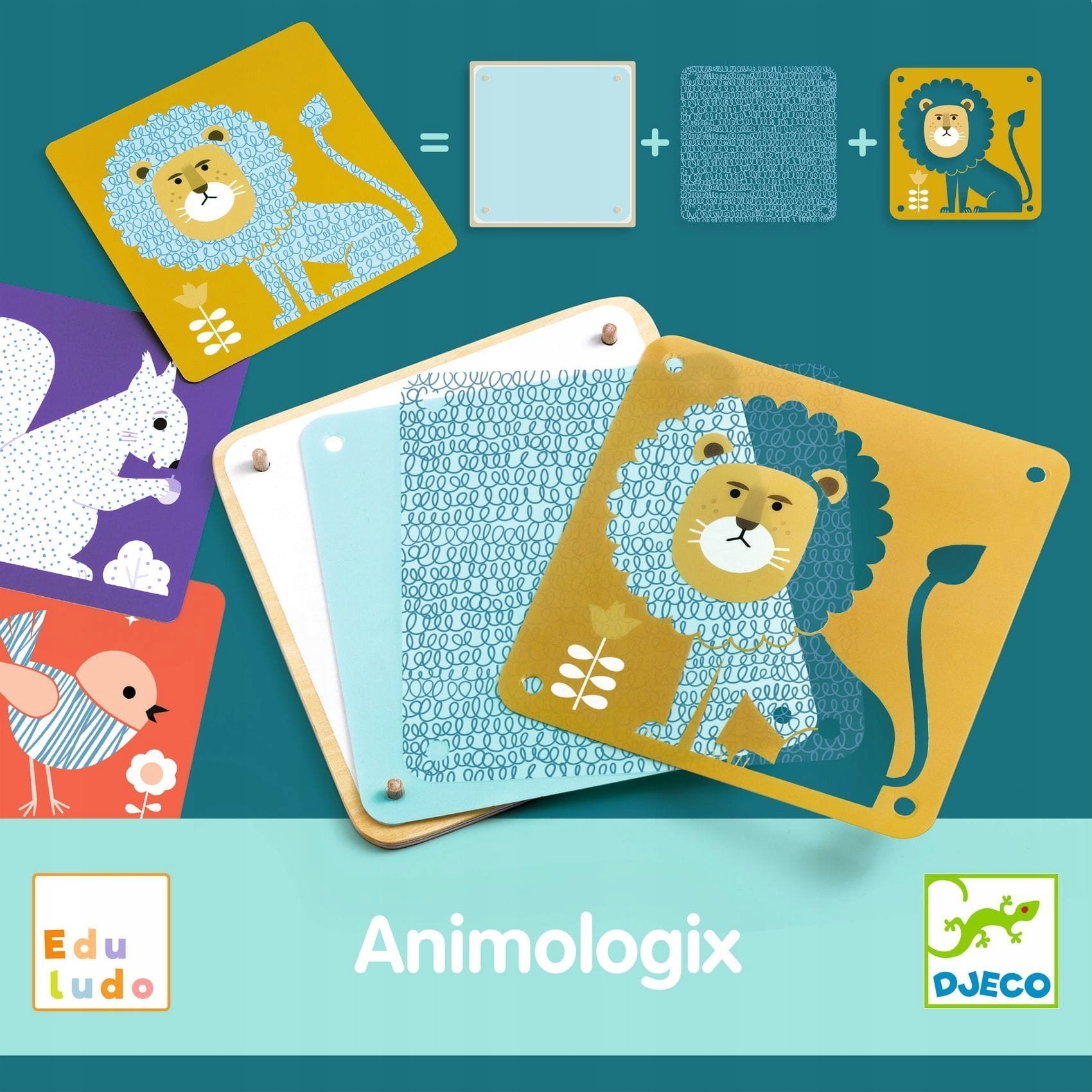 Djeco Edukacinis žaidimas - Animologix