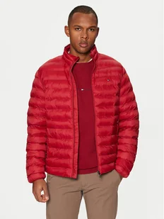 Tommy Hilfiger Kurtka przejściowa MW0MW37634 Czerwony Regular Fit - Kurtki męskie - miniaturka - grafika 1