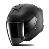 Kaski motocyklowe - Kask Otwarty Shark SKWAL Matowy Matowy CzarnyM - miniaturka - grafika 1