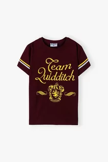 Koszulki dla chłopców - Bawełniany t-shirt chłopięcy Harry Potter - grafika 1