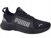 Buty sportowe męskie - Puma Softride Slip-on Buty Wsuwane Męskie Czarne - miniaturka - grafika 1