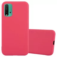Etui i futerały do telefonów - Pokrowiec Do Xiaomi RedMi 9T / POCO M3 Etui w CANDY CZERWONY TPU Silikon Obudowa Case Cover Ochronny Plecki Cadorabo - miniaturka - grafika 1