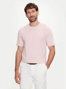 Boss T-Shirt Thompson 01 50468347 Różowy Regular Fit - Koszulki męskie - miniaturka - grafika 1