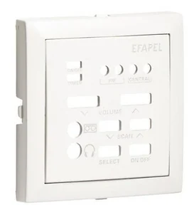 EFAPEL AQUARELLA ELEMENT CENTRALNY DO STEROWNIKA DŹWIĘKU ALUMINIUM 90707 TAL - Sterowniki i przekaźniki - miniaturka - grafika 1