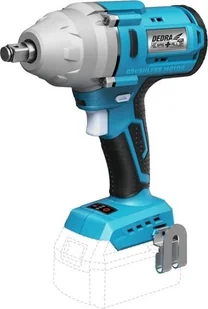 Klucz udarowy Dedra KLUCZ UDAROWY AKUMULATOROWY 1/2'' 18V 650NM 0*AH SAS+ - Klucze udarowe - miniaturka - grafika 1