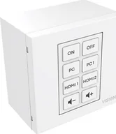 Inne akcesoria audio-wideo - Vision VISION Techconnect Faceplate Steuermodul - LEBENSLANGE GARANTIE - 8 Tasten - lernt Infrarot-Fernbedienungscodes von anderen Fernbedienungen - unterstutzt RS-232, 12V-Ausloser, Planung - mehrere Befehle pro Taste - Doppelraummodul - 1-fach britisch - miniaturka - grafika 1
