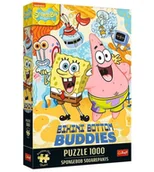 Puzzle - Puzzle 1000 Elementów Spongebob Kanciastoporty - miniaturka - grafika 1