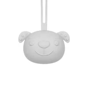 Smoczki uspokajające - AKUKU POJEMNIK PUDEŁKO ETUI NA SMOCZEK SILIKONOWY PIESEK - miniaturka - grafika 1