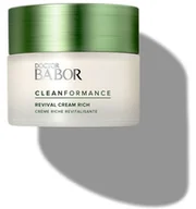 Kremy do twarzy - Babor DOCTOR BABOR CLEANFORMANCE Revival Cream Rich, wzmacnia barierę skóry i przyspiesza odnowę komórek, szybko się wchłania, 1 x 50 ml - miniaturka - grafika 1