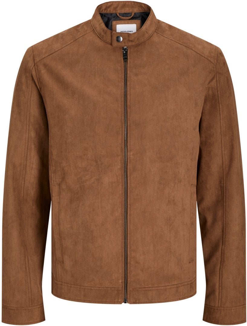 Jack&Jones kurtka z syntetycznego zamszu JJEDYLAN CLEAN JACKET NOOS 12261197 COGNAC 2XL