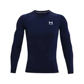Koszulki męskie - Koszulka męska Under Armour HeatGear Comp LS Midnight Blue XL - miniaturka - grafika 1